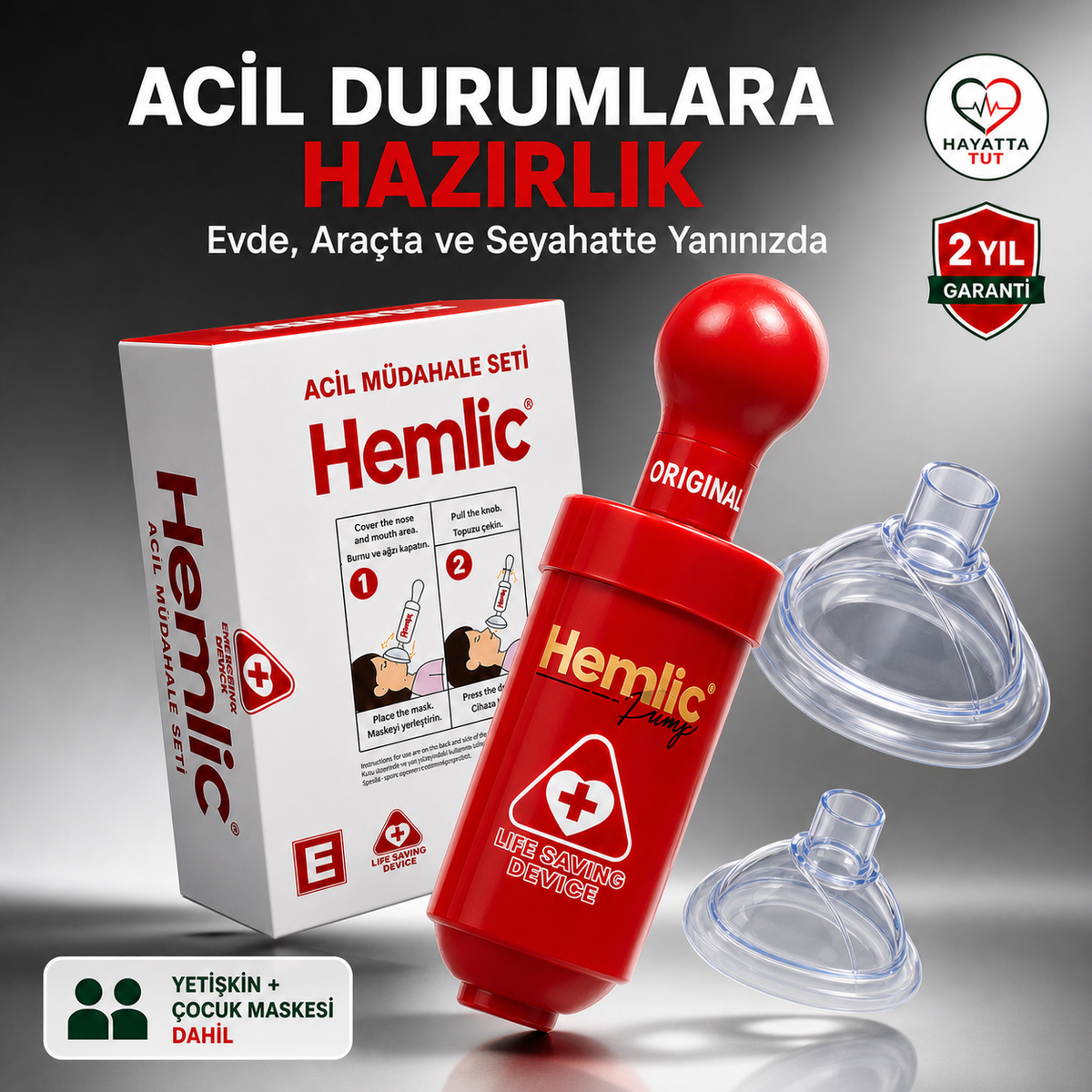Hemlik Boğulma Acil Müdahale Cihazı™