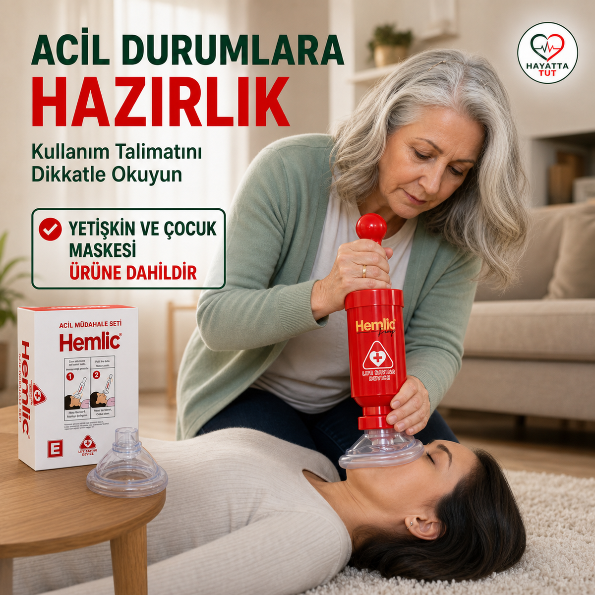 Hemlik Boğulma Acil Müdahale Cihazı™